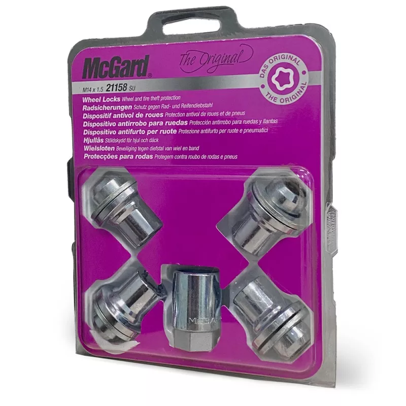 Slaptos veržlės kompl. McGard hex22 21158SU Flat 14x1.5