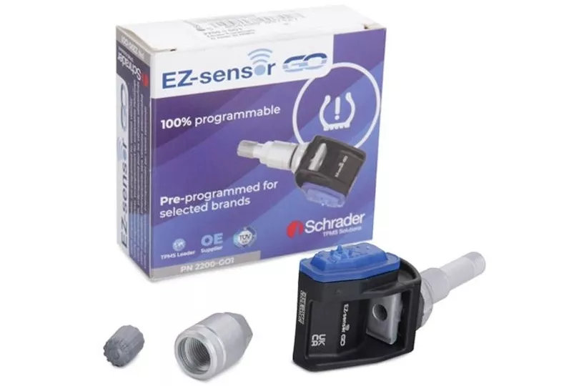 Padangų oro slėgio davikliai Schrader programmable EZ-sensor® GO 433MHz Europe 2200-GO1 433 MHz Silver