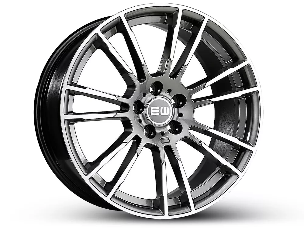 Elite Wheels EW01-STARGAZE ratlankiai 5×112 R18 ET30 8J (Palladium polished Elite coating)