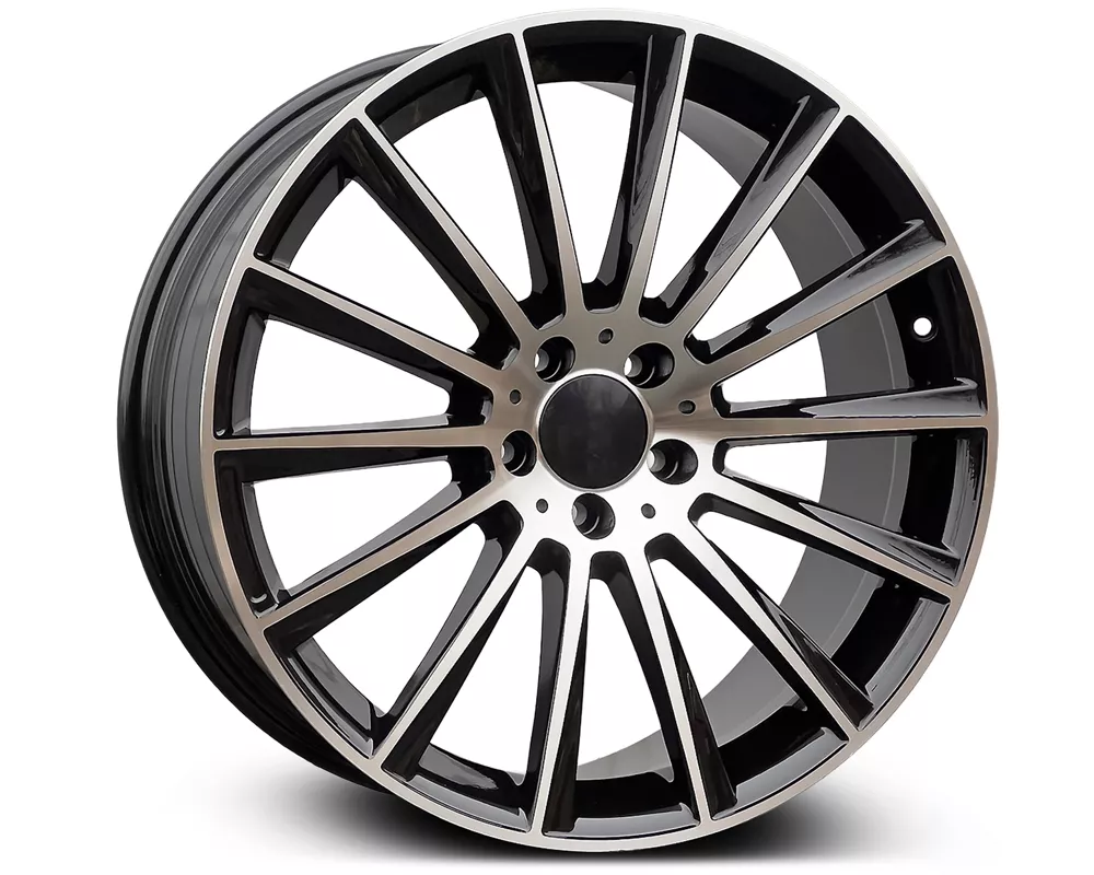 Ratlankiai FD866 Mercedes replika 5×112 R20 ET43 8.5J (BLACK POLISHED)