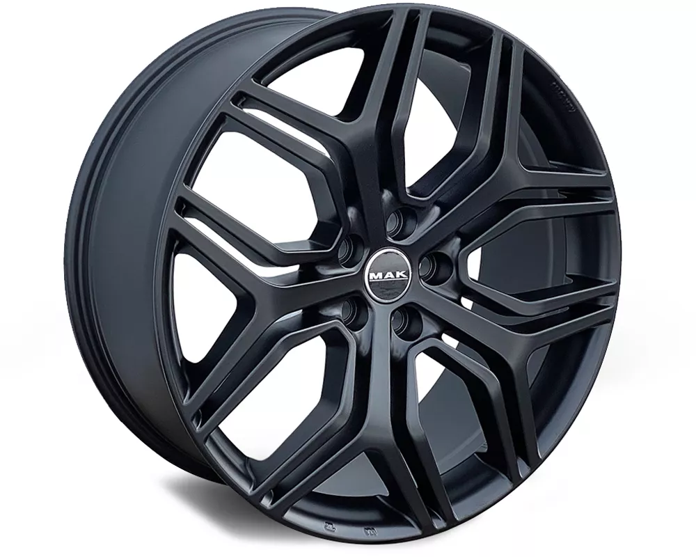MAK Kingdom ratlankiai 5×120 R22 ET49 9.5J (Matt Black)