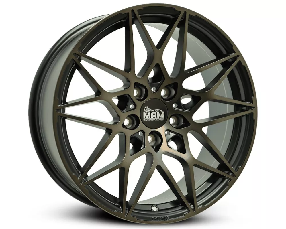 MAM B2 ratlankiai 5×112 R18 ET30 8J (MATT BLACK BRONZE)