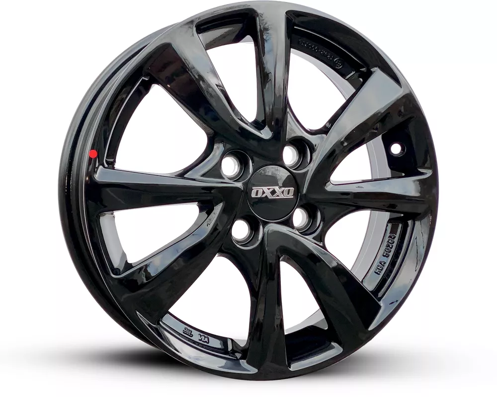OXXO OBERON 4 (OX07) ratlankiai 4×100 R14 ET39 5.5J (Black)