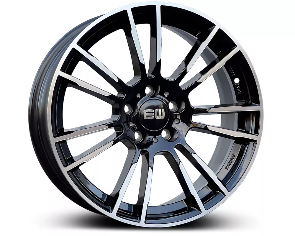 Elite Wheels EW01-STARGAZE ratlankiai 5×112 R18 ET30 8J (Black polished Elite coating)