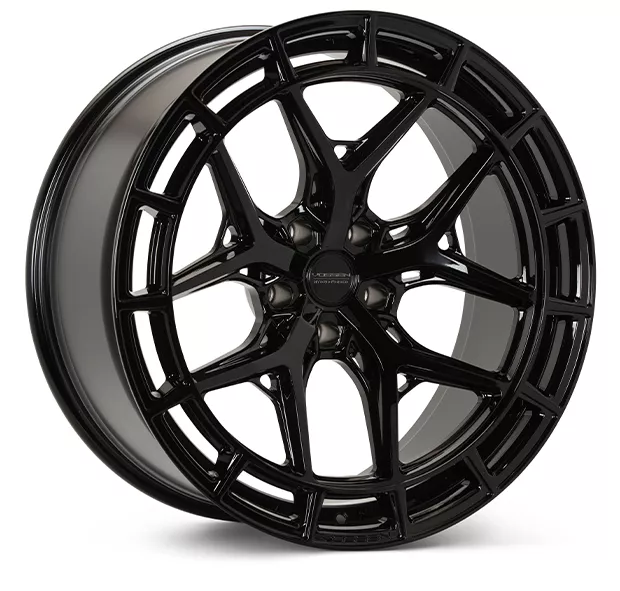 Vossen HFX-1 Flat Gloss Black ratlankiai 5×112 R22 ET25 9J
