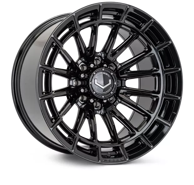 Vossen HFX-5 Ultra Deep Gloss Black ratlankiai 8×180 R22 ET-44 12J