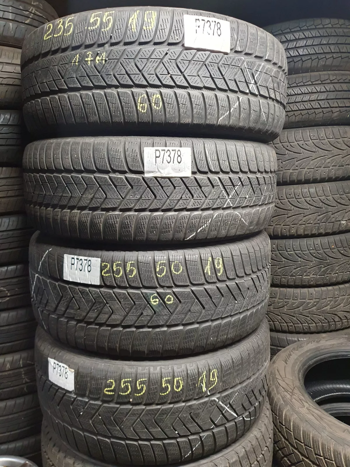 Pirelli Pzero naudotos padangos 235/55R19+255/50R19