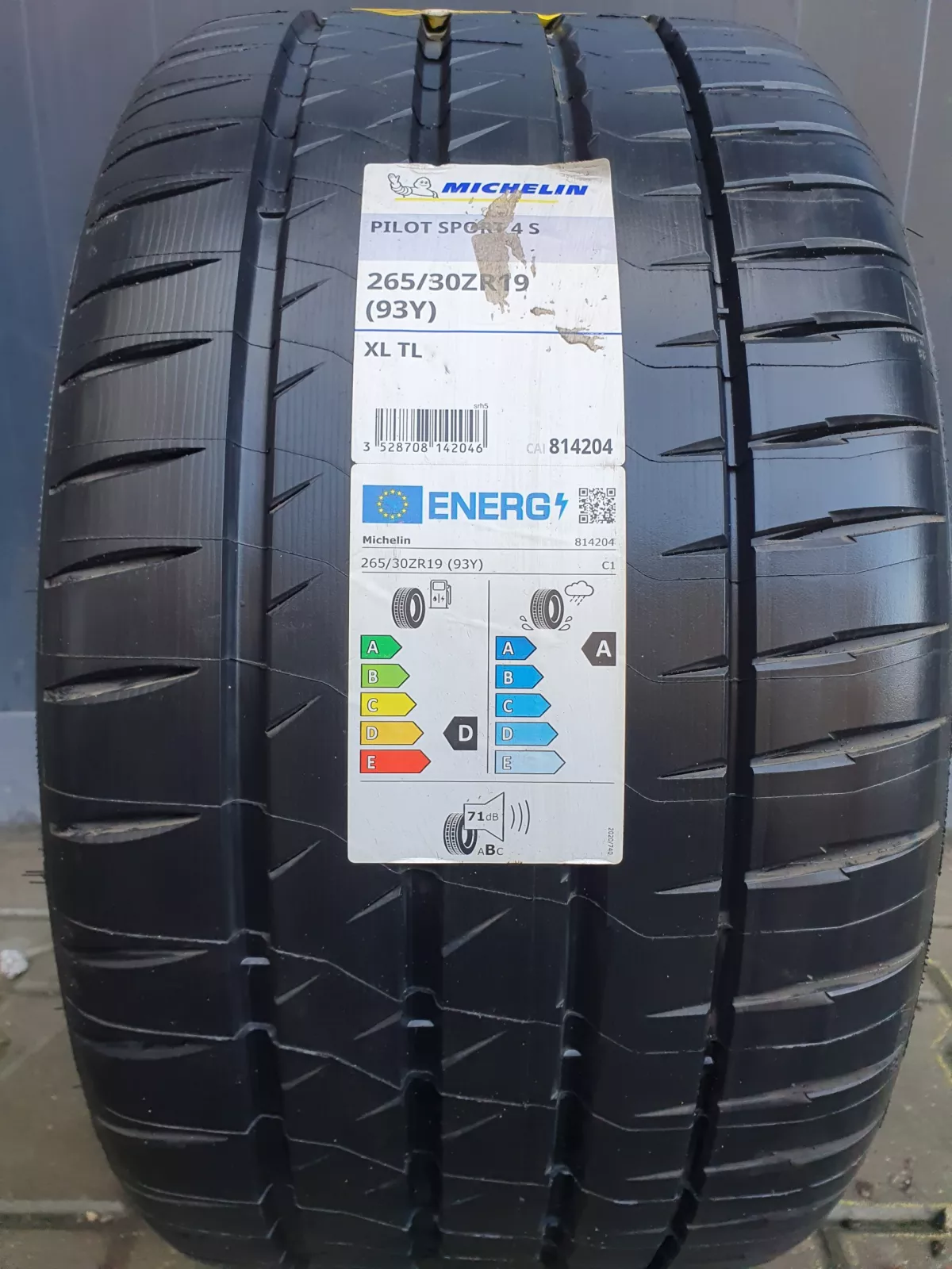 Michelin Pilot Sport 4S 265/30R19 93Y XL