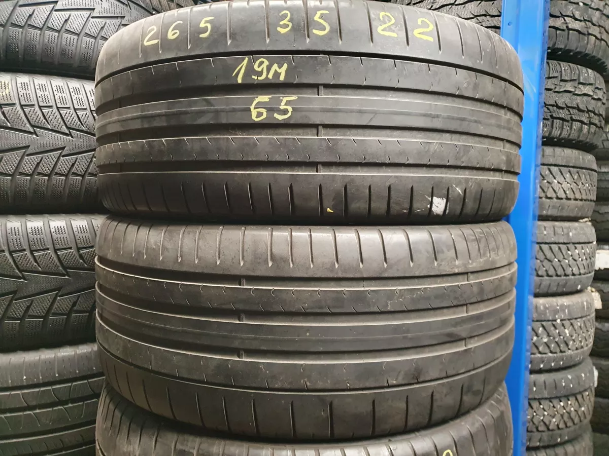 Pirelli Pzero 265/35R22 naudotos padangos