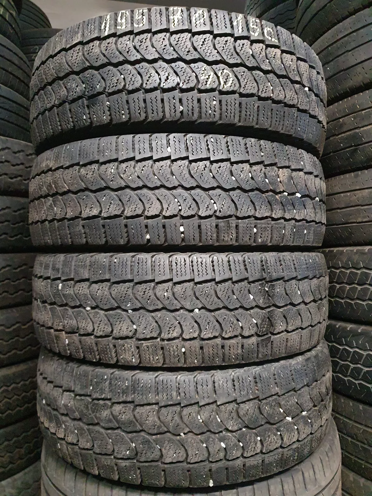 Continental 195/70R15c naudotos padangos