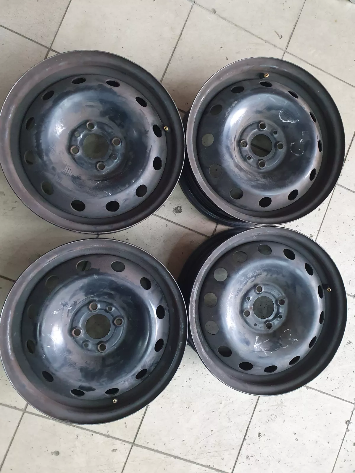 Skardiniai ratlankiai 4x100 R15 ET40