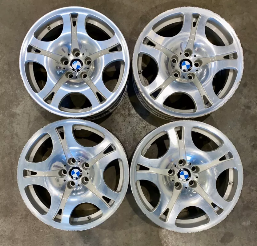 BMW Original STYLING 92 CHROME 5x120 r19 ratlankiai