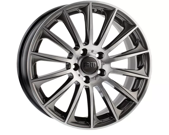 Elite Wheels EW02-WILDBEAUTY ratlankiai 5×112 R19 ET32 8.5J (Palladium polished Elite coating)