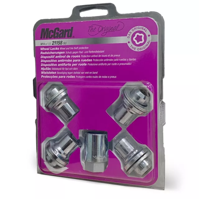 Slaptos veržlės kompl. McGard hex22 21158SU Flat 14x1.5