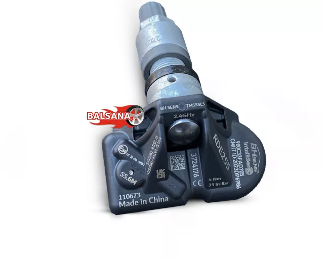 Padangų oro slėgio davikliai New TPMS BH-SENS BLE Tesla Bluetooth RDE255V21 Silver 2,4GHz Sensor