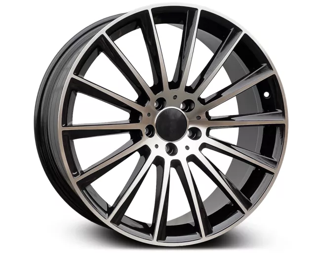 Ratlankiai FD866 Mercedes replika 5×112 R20 ET43 8.5J (BLACK POLISHED)