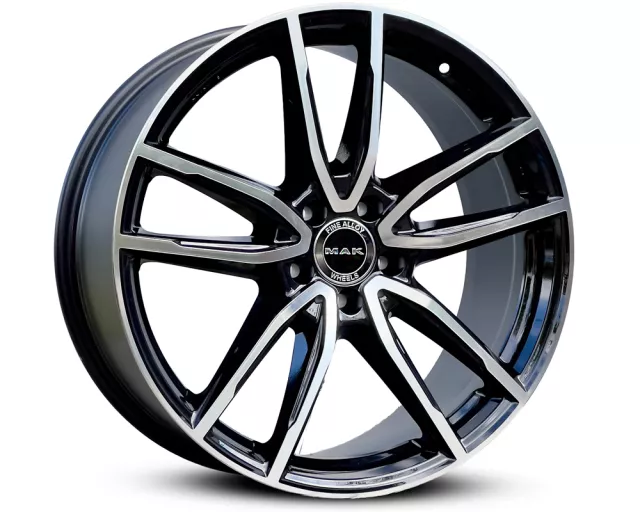 MAK Evo-D ratlankiai 5×112 R20 ET45 9.5J (Gloss Black Mirror)