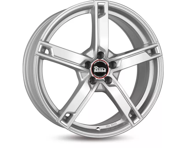 MAM MAMW4 ratlankiai 5×120 R18 ET35 7.5J (SILVER)