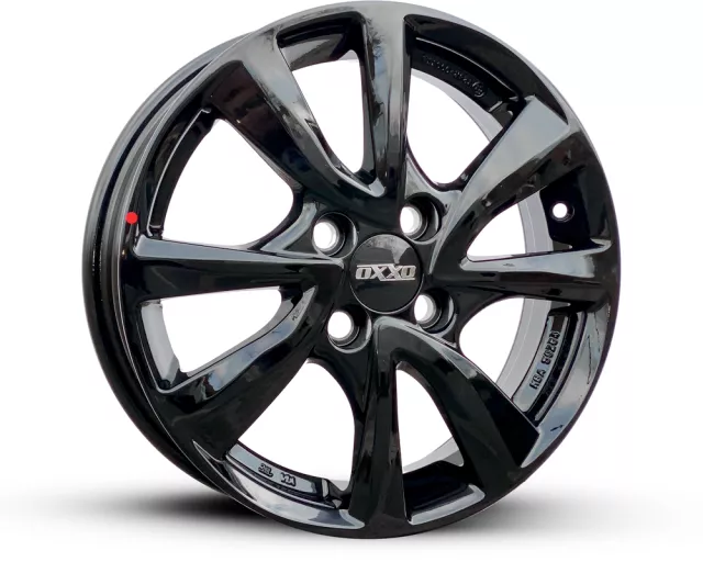 OXXO OBERON 4 (OX07) ratlankiai 4×100 R14 ET39 5.5J (Black)
