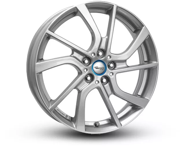 Brock eB1 ratlankiai 5×112 R19 ET43 5J (Silver)