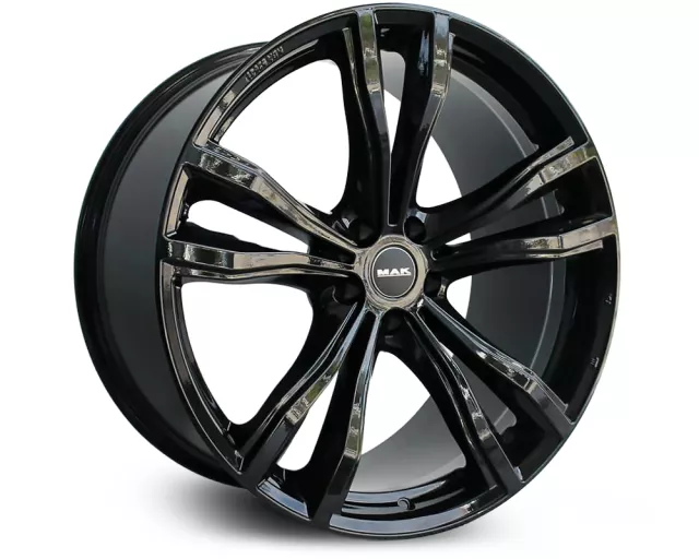 MAK X-Mode ratlankiai 5×112 R21 ET43 10.5J (GLOSS BLACK)