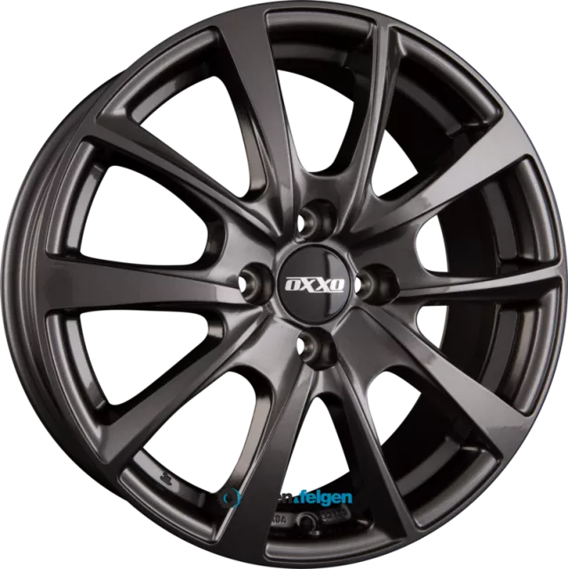 OXXO Vidorra Dark (OX18) ratlankiai 5×114.3 R16 ET50 6.5J