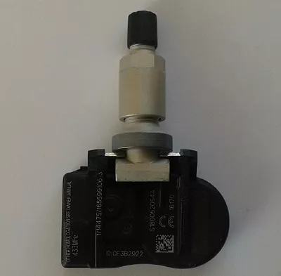 Padangų oro slėgio davikliai Conti Clamp-in 4028 TG1C 433MHz Mazda BHB637140 BBP337140B GS1D37140 A2C1132410080 A2C1132410083 S180052054 4028 433 MHz Silver