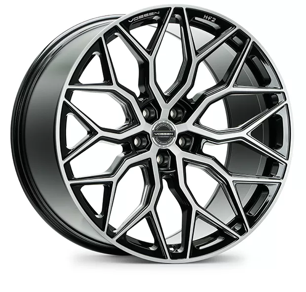 Vossen HF-2 Deep Brushed Gloss Black ratlankiai 5×130 R24 ET15 10J