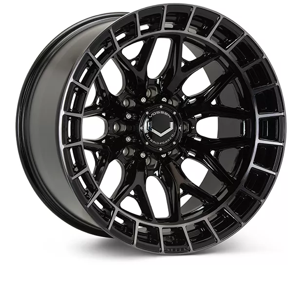 Vossen HFX-1 Deep Tinted Gloss Black ratlankiai 8×165.1 R18 ET0 9J