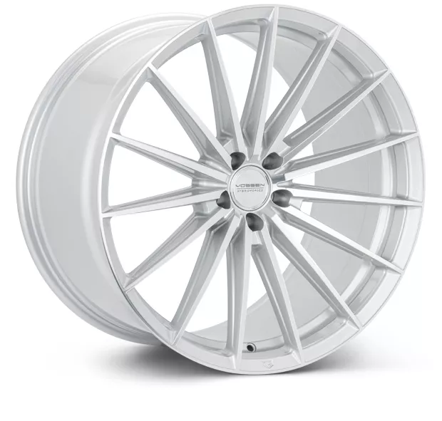 Vossen HFX-4 Flat Silver Polished ratlankiai 5×120 R19 ET30 8.5J