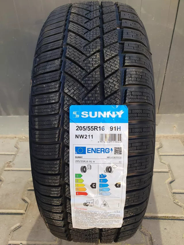 Sunny žiemines padangos 205/55R16 91H
