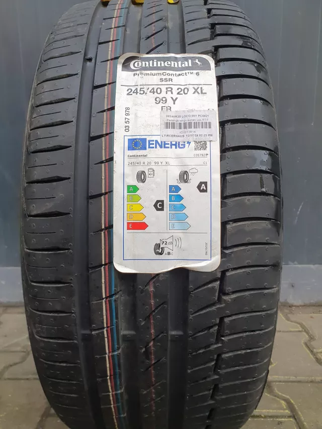 Continental PremiumContact6 SSR 245/40R20 99Y FR