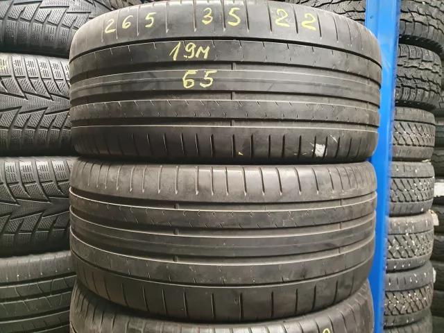 Pirelli Pzero 265/35R22 naudotos padangos