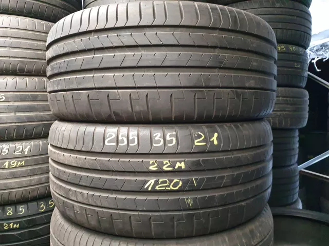 Pirelli Pzero 255/35R21 naudotos padangos