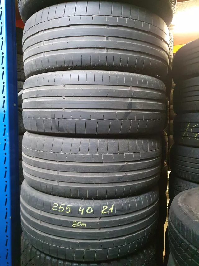 Pirelli Pzero 255/40R21 naudotos padangos