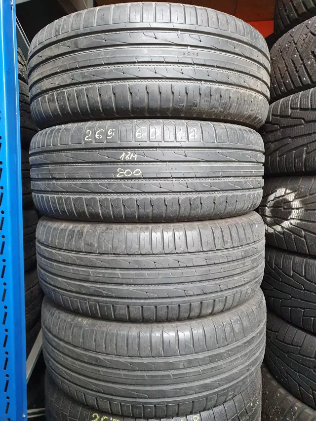Nokian 265/60R18 naudotos padangos