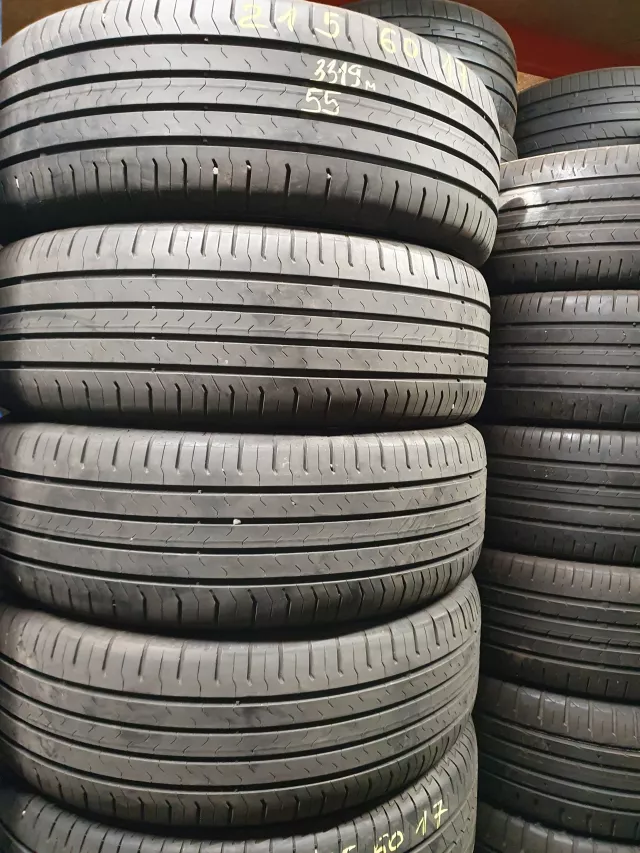 Continental ContiEcoContact5 215/60R17 naudotos padangos