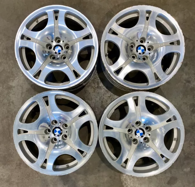 BMW Original STYLING 92 CHROME 5x120 r19 ratlankiai