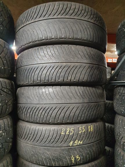 Michelin Pilot Alpin5 naudotos padangos 225/55R18