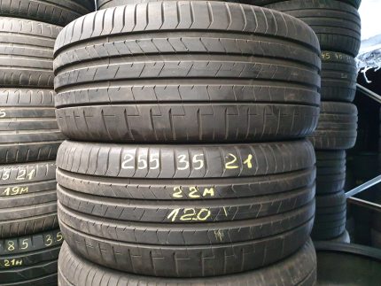 Pirelli Pzero 255/35R21 naudotos padangos