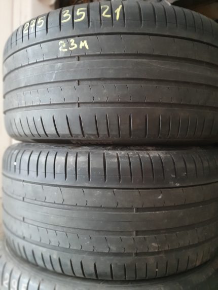 Pirelli Pzero 275/35R21 naudotos padangos
