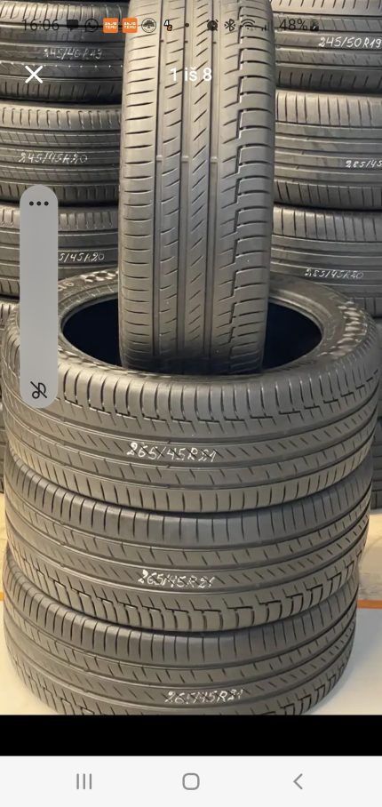 Continental PremiumContact6 265/45R21 padangos