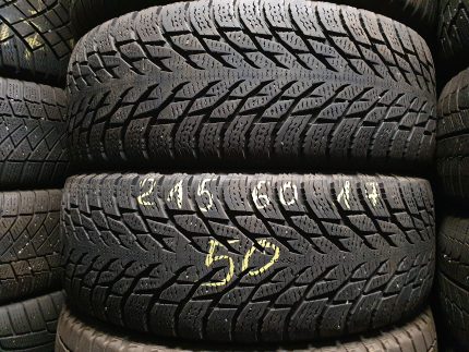 Nokian Hakkapeliitta R3 SUV 215/60R17 naudotos padangos